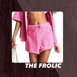 NWOT The Frolic Bromine Geo Block Shorts
